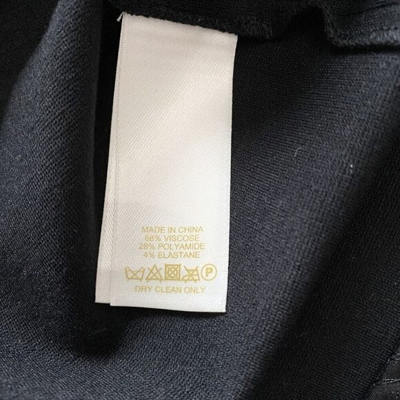 KATE SPADE JANELLE BLACK WHITE COLORBLOCK SLEEVELESS BODYCON DRESS - 2 - Picture 10 of 10